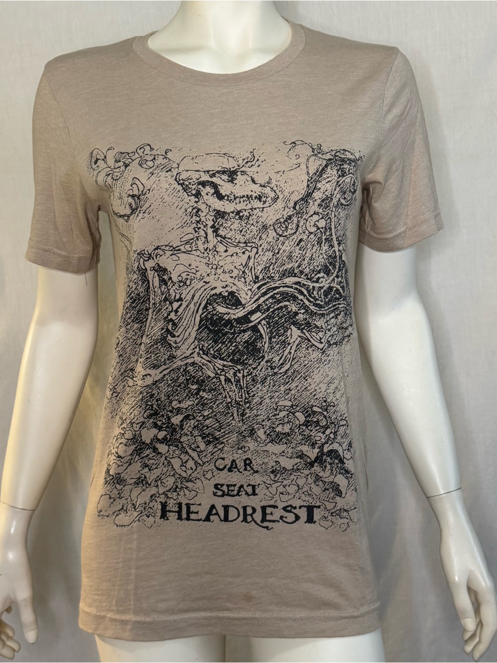 Car Seat Headrest band short sleeve t shirt size small